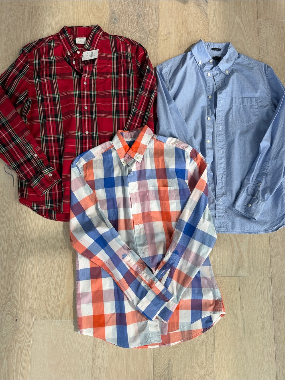 Crewcuts boys button down shirts